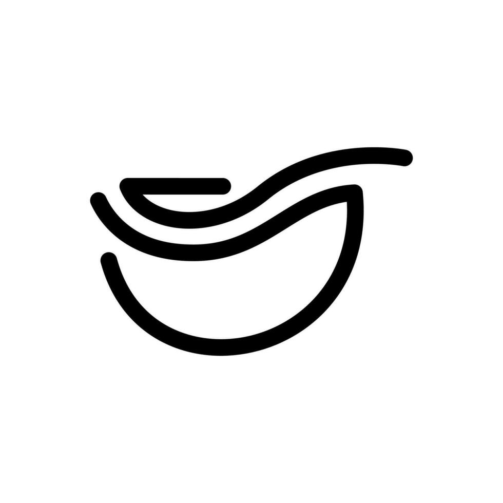 Kochen Logo Element Vektor . Kochen Linie Vektor