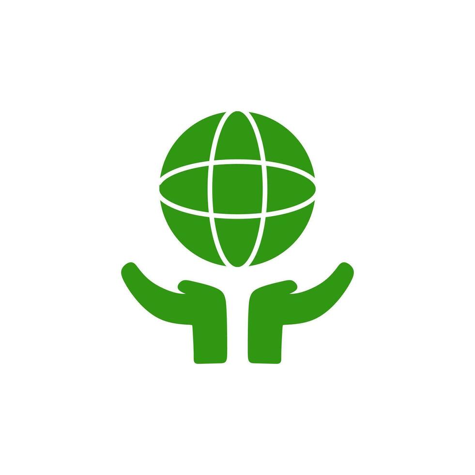 grön miljö ikon element vektor fri , miljö ikon , ekologi och natur vektor grafisk