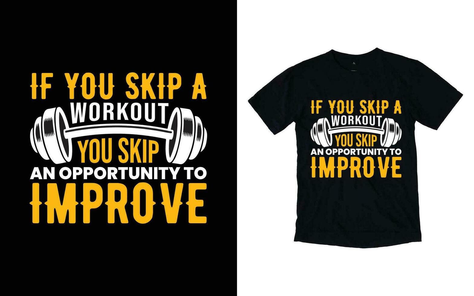 Fitnessstudio Typografie T-Shirt Design, Fitness T-Shirt Design vektor