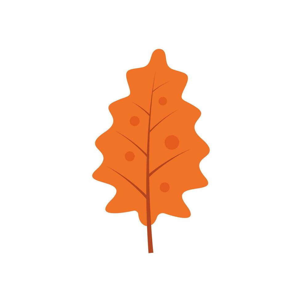 Herbst Blatt Illustration Element Vektor , Natur Blatt Herbst