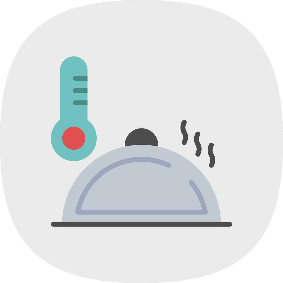 Thermometer-Vektor-Icon-Design vektor