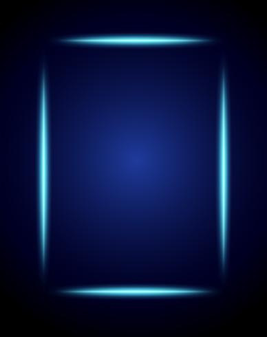 Ein abstrakter blauer Hintergrund vektor