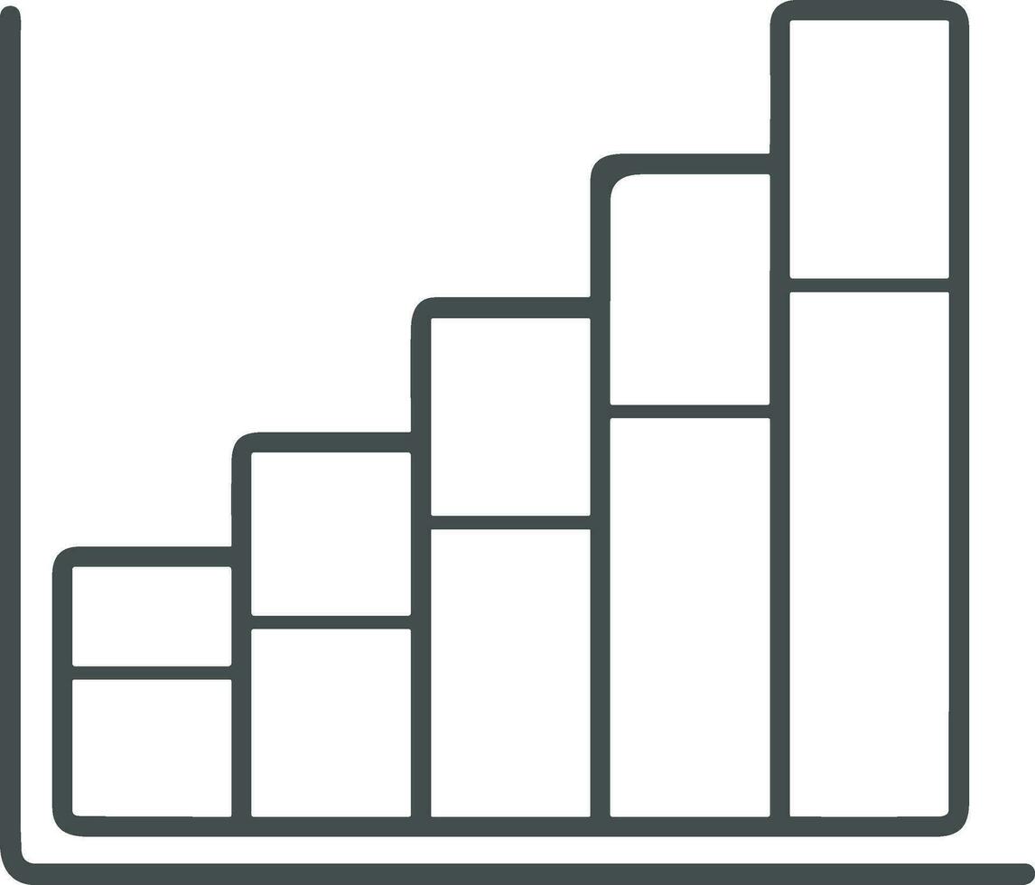 tillväxt företag ikon symbol vektor bild. illustration av de framsteg översikt infographic strategi utveckling design bild