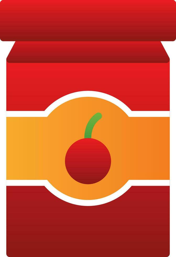 Marmelade-Vektor-Icon-Design vektor