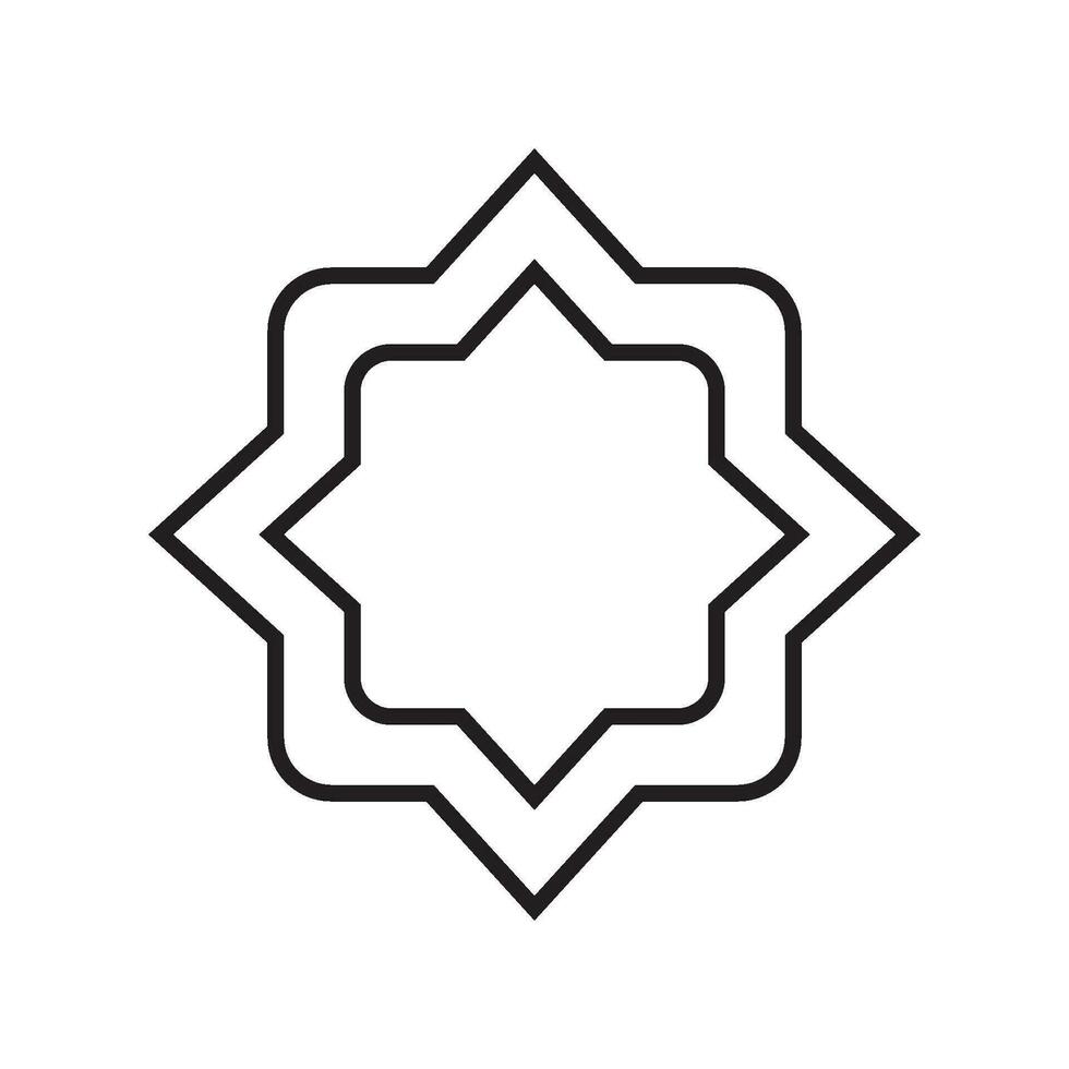 islamisch Symbol Vektor