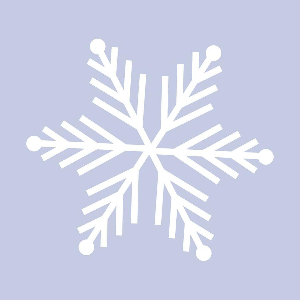 Vektor Weihnachten Schneeflocke Designs