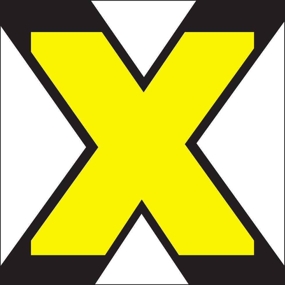 vektor x bakgrund illustration design i gul svart Färg. lämplig för bakgrund, affisch, hemsida, begrepp, annons, t-shirt design.