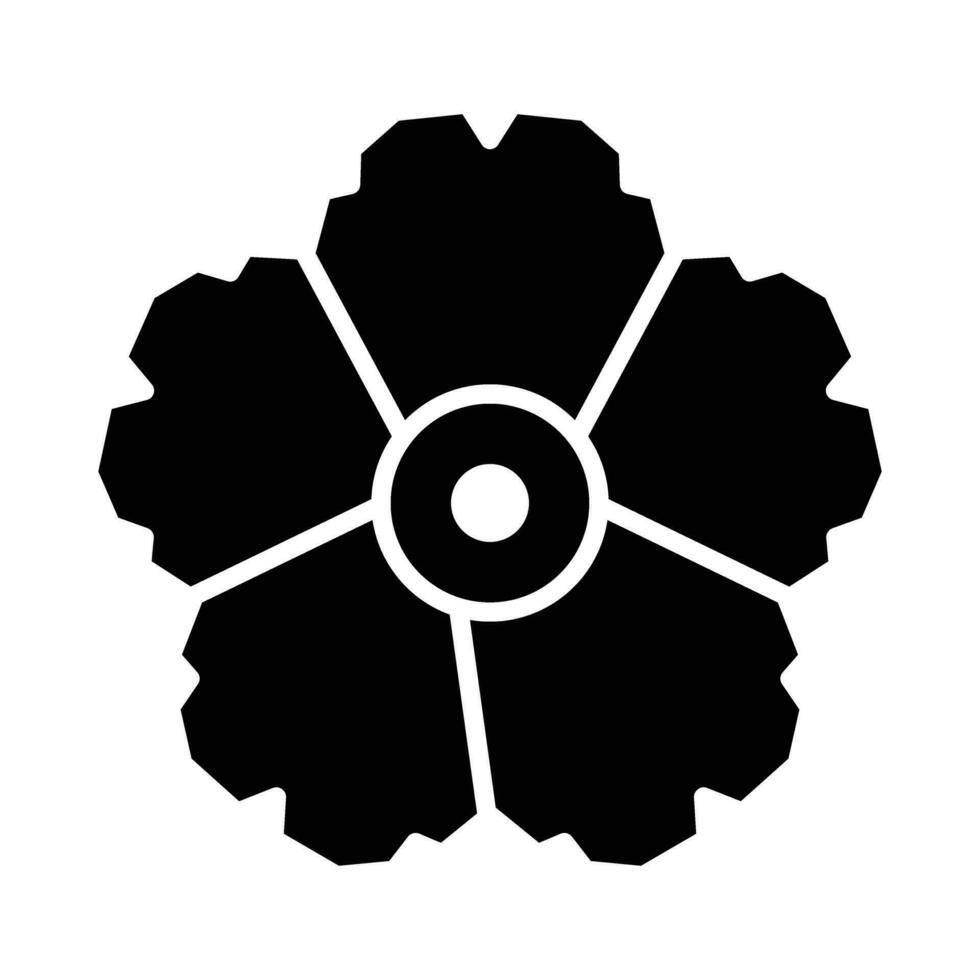 Dianthus Vektor Glyphe Symbol zum persönlich und kommerziell verwenden.