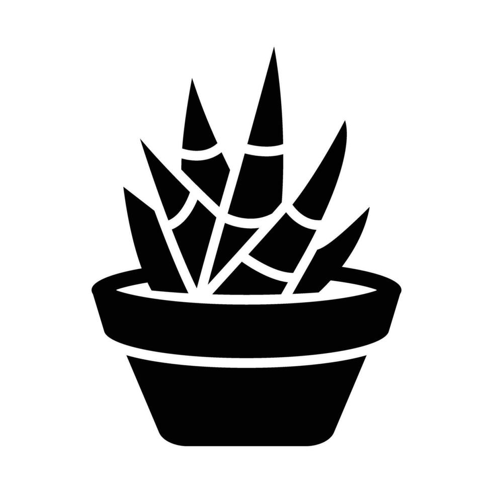 zebra växt vektor glyf ikon för personlig och kommersiell använda sig av.