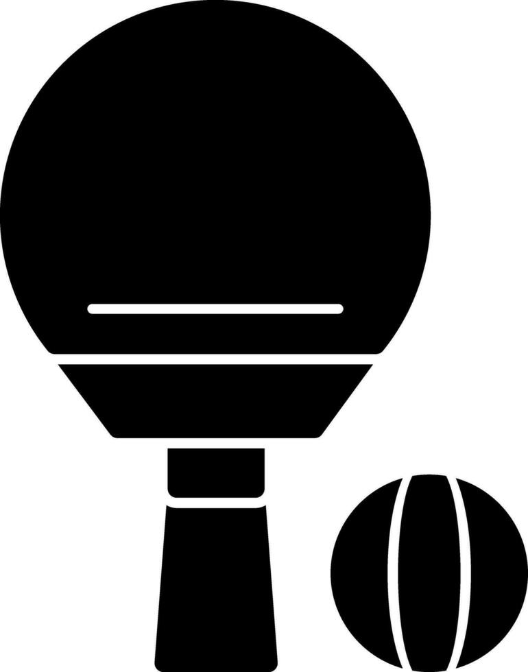 Ping-Pong-Vektor-Icon-Design vektor