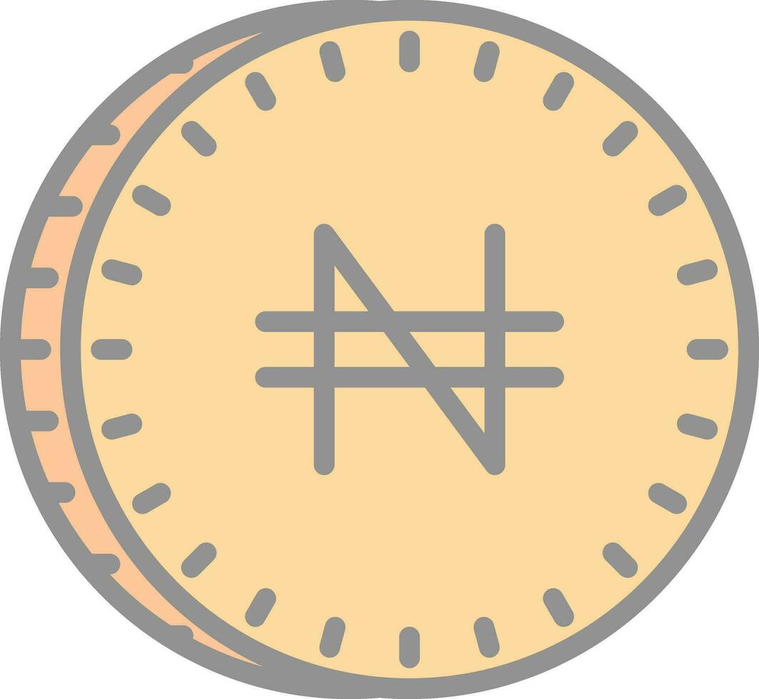 Naira Vektor Symbol Design