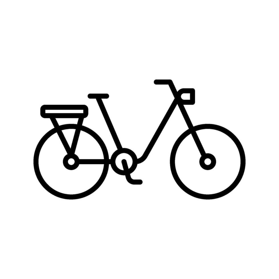 Fahrrad Symbol Vektor Design Vorlagen einfach und modern