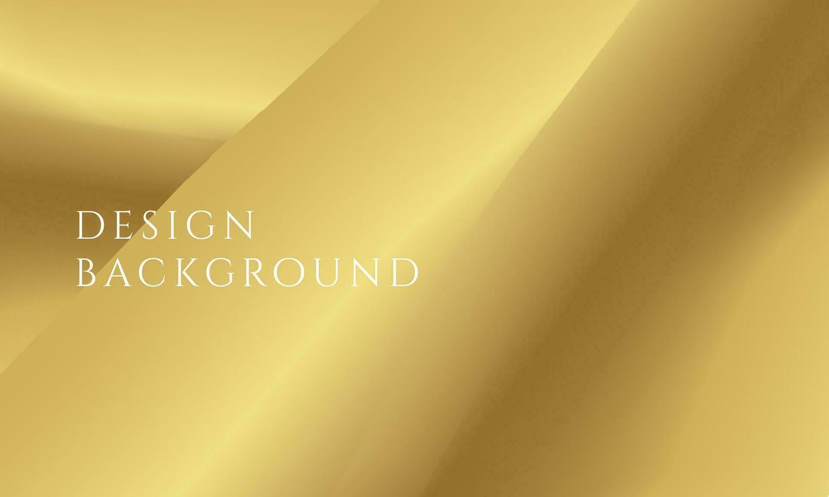 Luxus Gold Gradient abstrakt Hintergrund. Sanft einfach Gold Vektor Hintergrund mit abstrakt Linie.