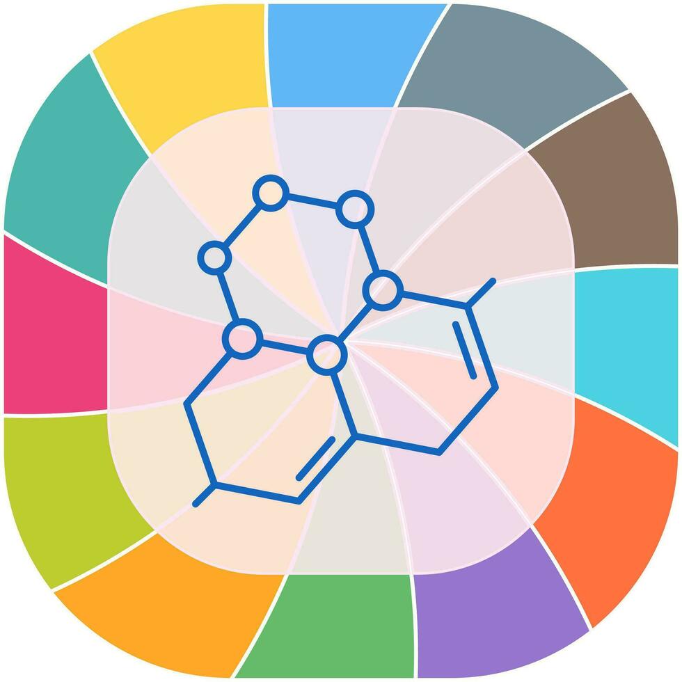 Molekül-Vektor-Symbol vektor