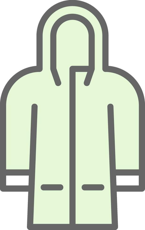 Regenjacke Vektor Symbol Design