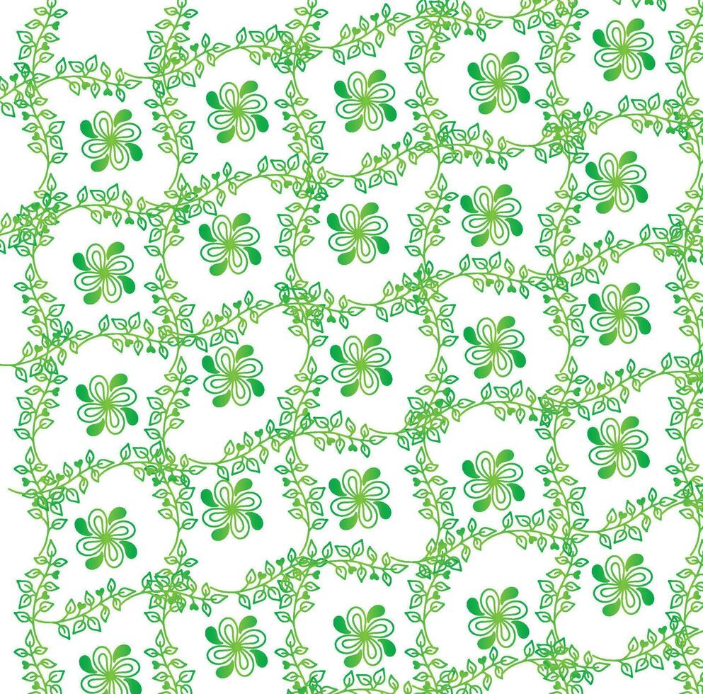 abstrakt nahtlos Muster mit Silhouetten Blumen im schwarz und Weiß. Blumen- wiederholen einfarbig Hintergrund. endlos drucken Textur. Stoff Design. Hintergrund - - Vektor