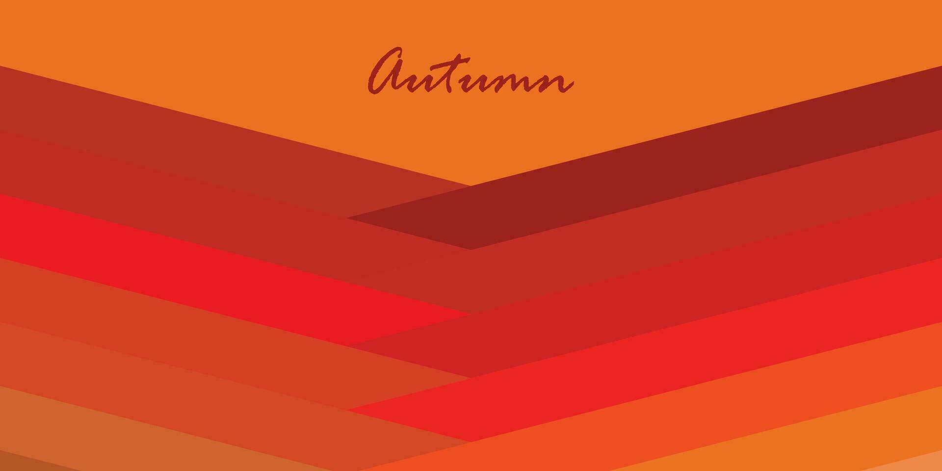 abstrakt Hintergrund Design mit ein Herbst Thema. vektor