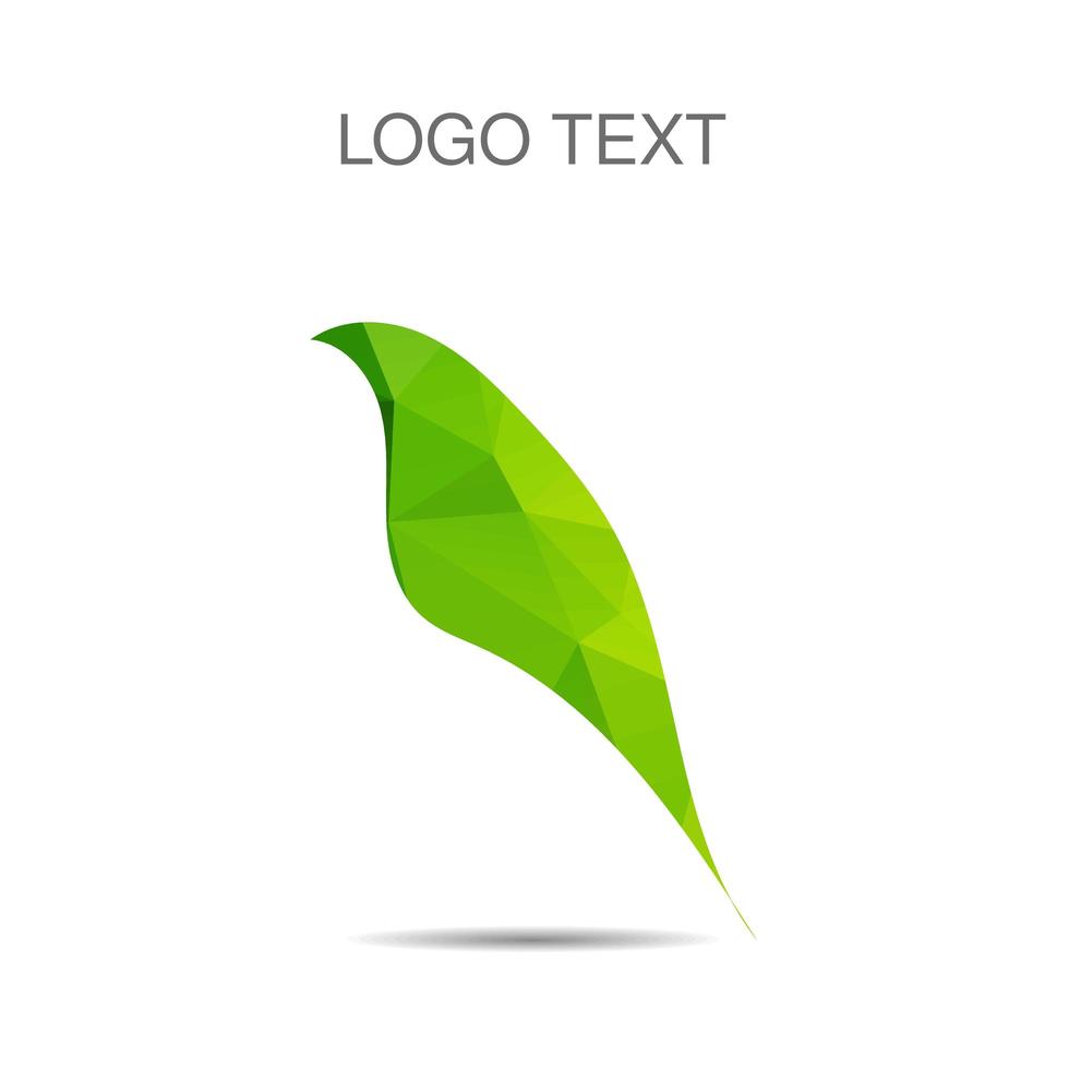 Vektor-Ökologie-Logo oder -Symbol, Natur-Logo vektor