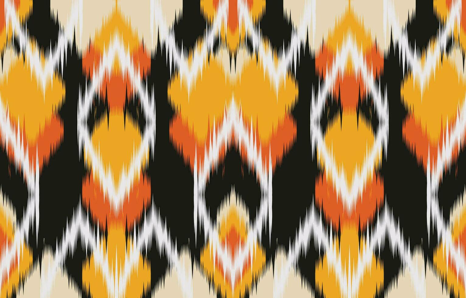 ethnisch abstrakt Ikat Kunst. aztekisch Ornament drucken. geometrisch ethnisch Muster nahtlos Farbe orientalisch. Design zum Hintergrund ,Vorhang, Teppich, Hintergrund, Kleidung, Verpackung, Batik, Vektor Illustration.