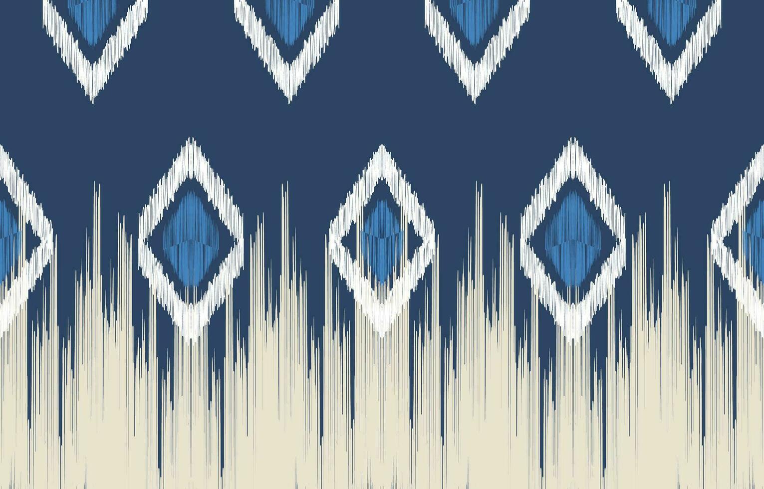 ethnisch abstrakt Ikat Kunst. aztekisch Ornament drucken. geometrisch ethnisch Muster nahtlos Farbe orientalisch. Design zum Hintergrund ,Vorhang, Teppich, Hintergrund, Kleidung, Verpackung, Batik, Vektor Illustration.