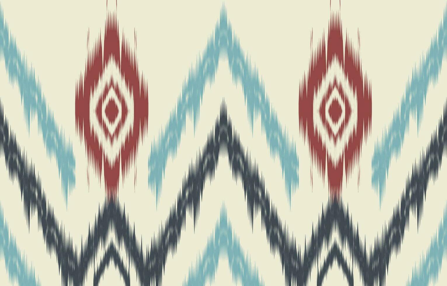 etnisk abstrakt ikat konst. aztec prydnad skriva ut. geometrisk etnisk mönster sömlös Färg orientalisk. design för bakgrund ,ridå, matta, tapet, Kläder, omslag, batik, vektor illustration.