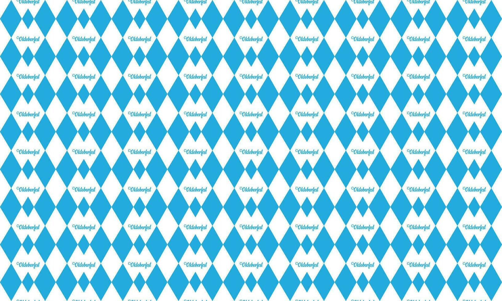 Oktoberfest Vektor Muster. abstrakt geometrisch nahtlos Textur. Deutschlands Oktoberfest Festival Ornament. modern Blau und Weiß Flagge. traditionell Tartan Hintergrund Muster mit klein Rauten Gitter