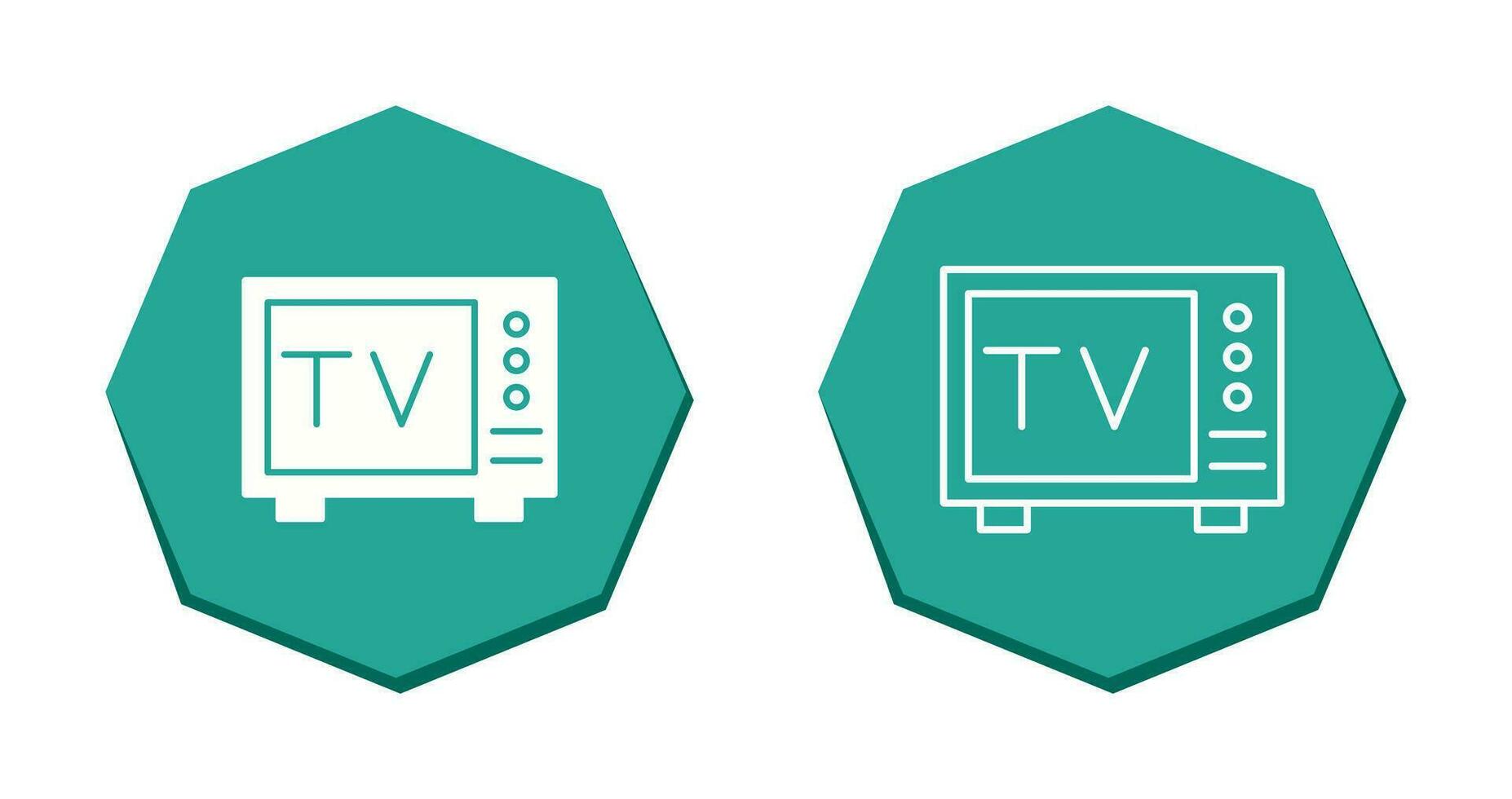 TV-Vektor-Symbol vektor