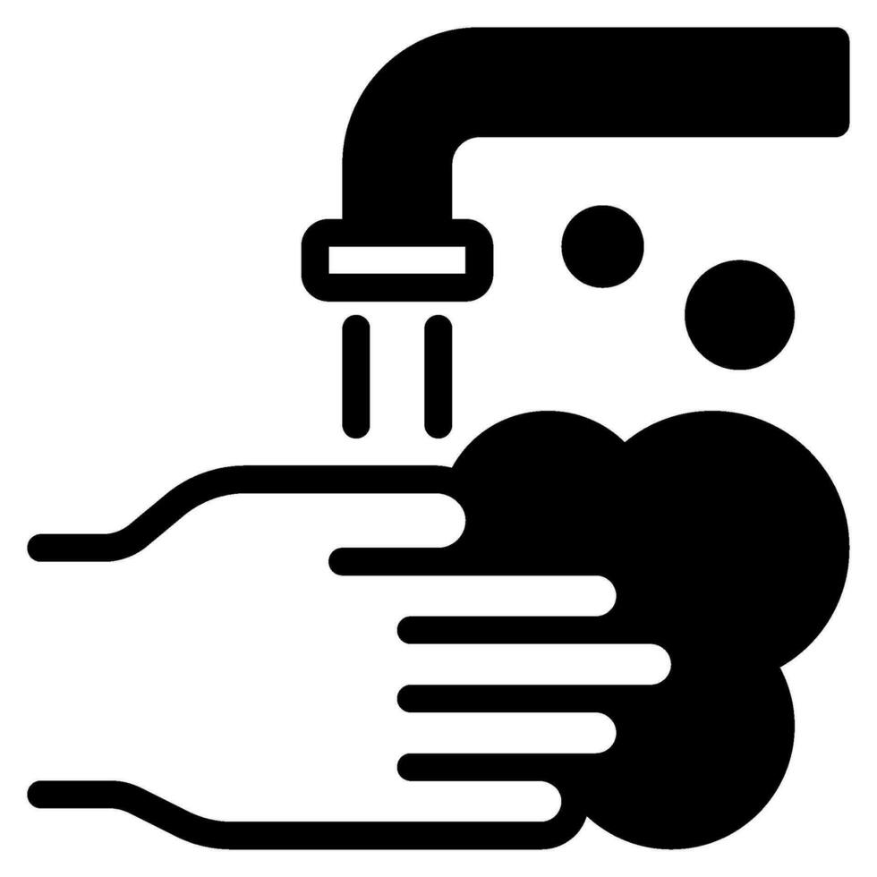 Handwasch-Symbol vektor