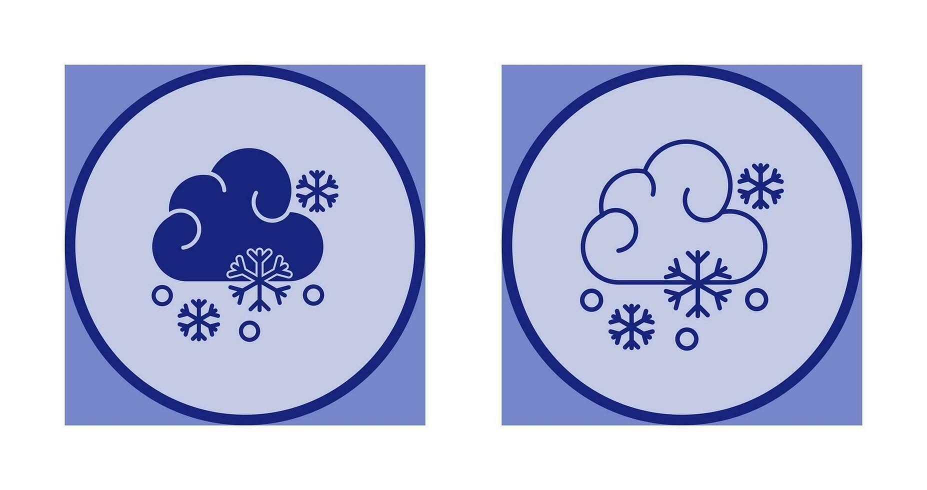 schneebedecktes Vektorsymbol vektor