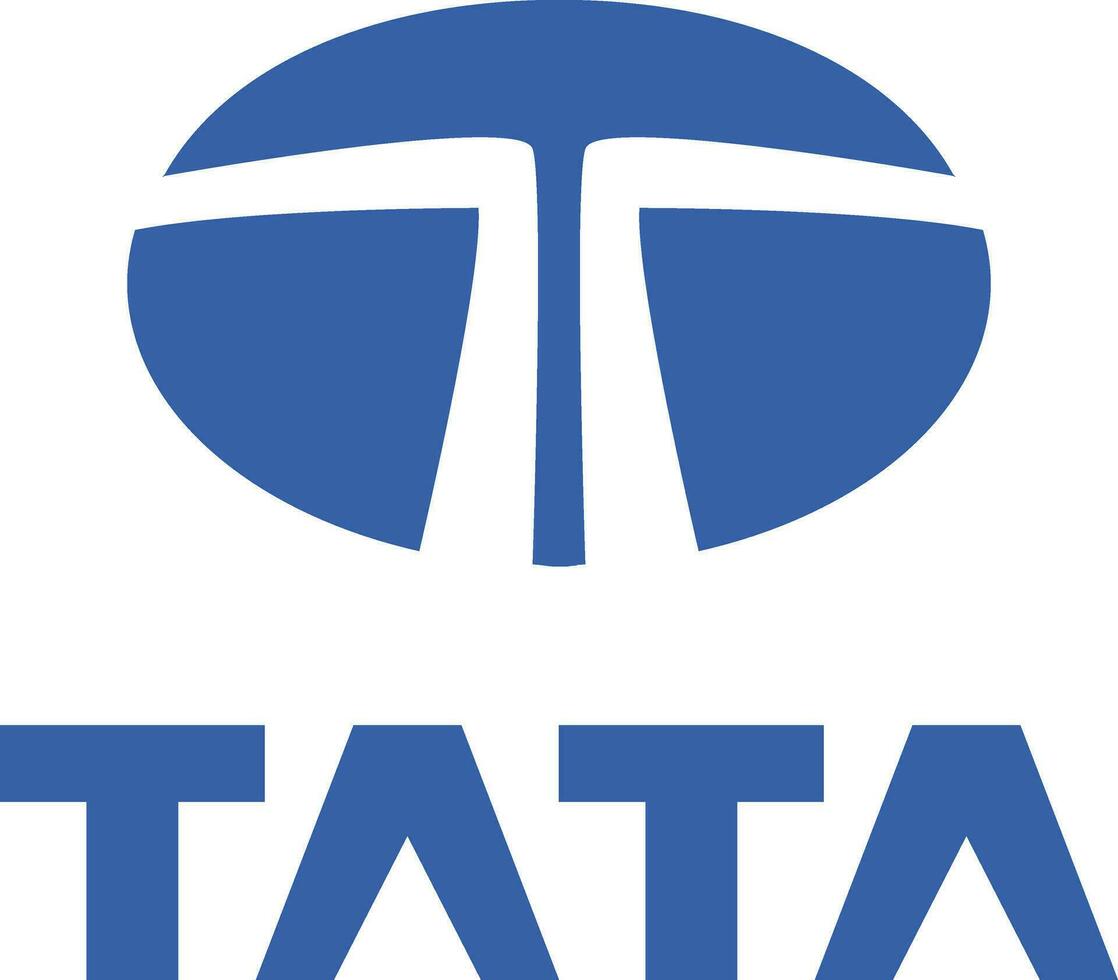 tata logotyp ikon bil varumärke tecken symbol känd märka identitet stil topp bil- industri ledare konst design vektor. svart bil emblem tecken vektor