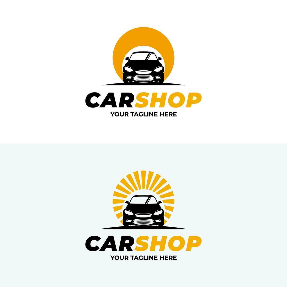 Auto Geschäft Logo Design Inspiration vektor