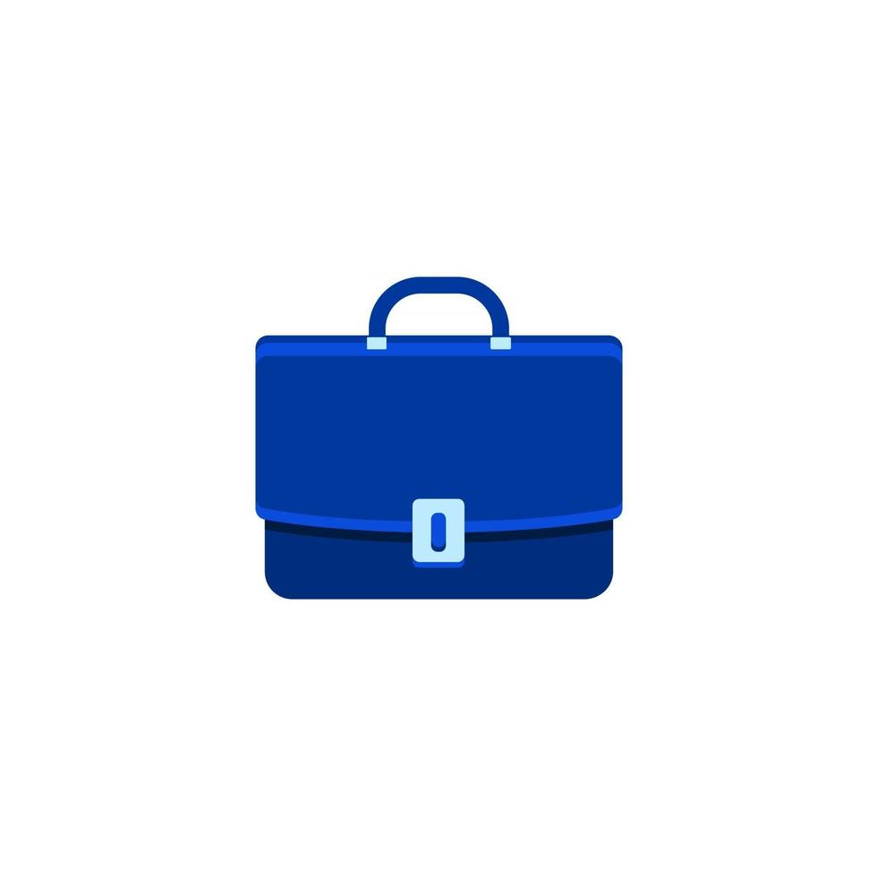 resväska vektor platt logo ikon illustration