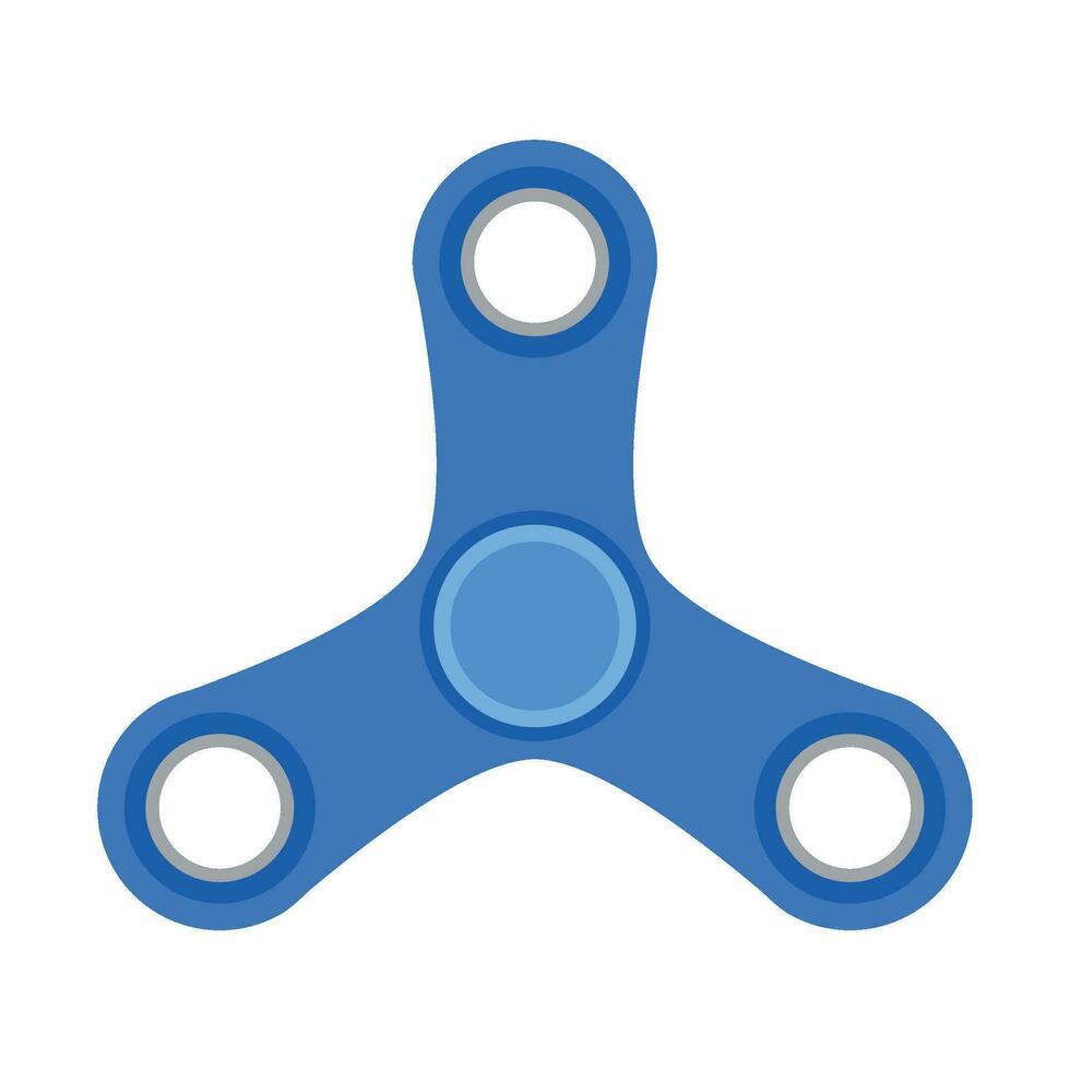 spinnare isolerat platt. vektor spinnare fidget för hand, påfrestning abd avslappning, leksak spinner vält, rotation cirkel modern illustration