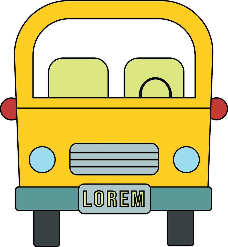 transport ClipArt. fordon ClipArt. buss vektor