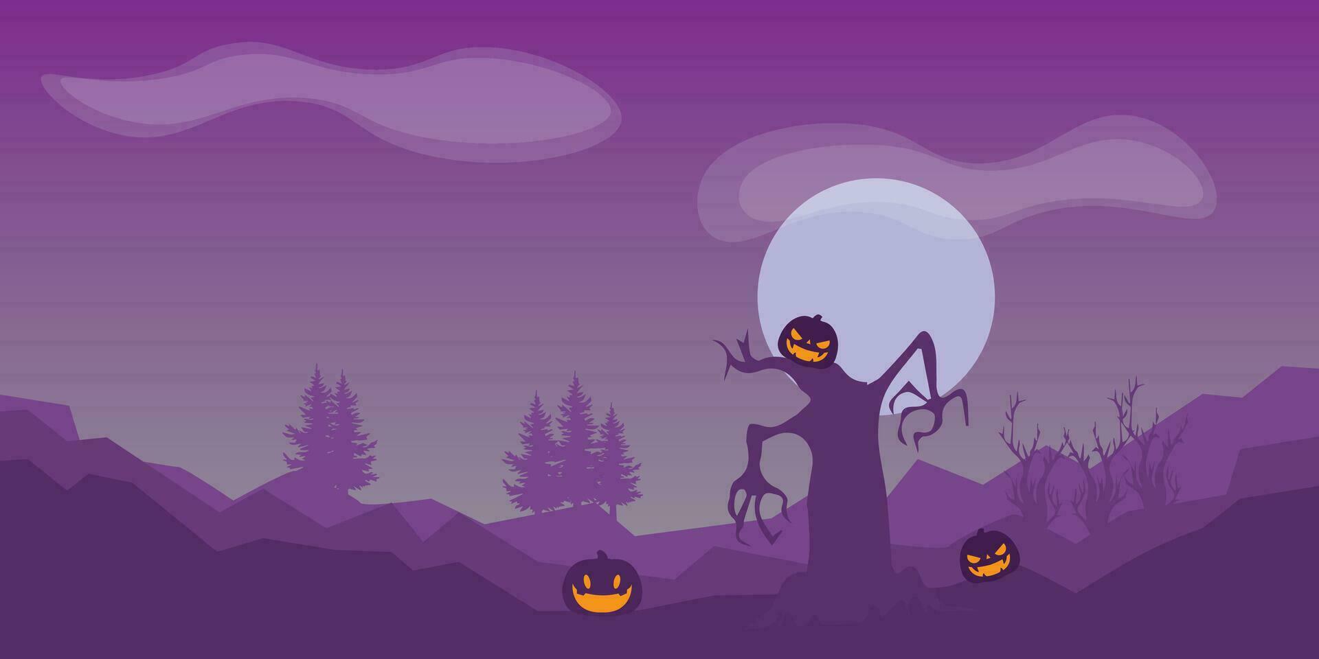 vektor bakgrund design med halloween tema