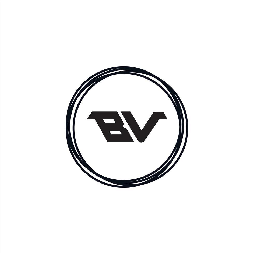 vb bv Logo Design Vektor Vorlage