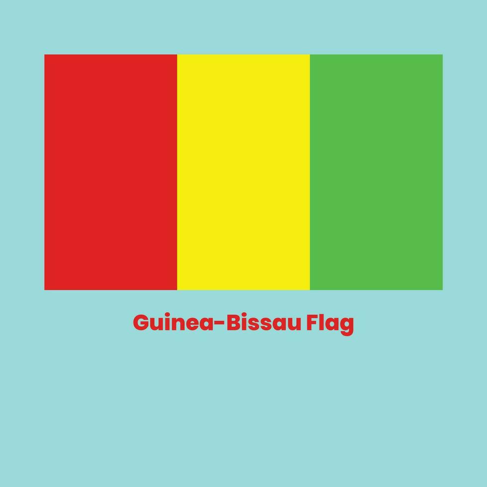 das Guinea Flagge vektor