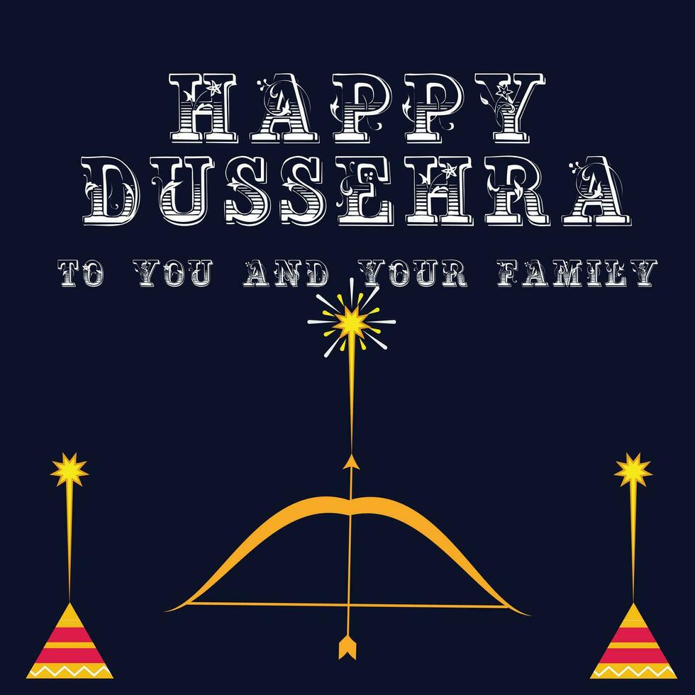 glücklich Dussehra Banner kostenlos Vorlage vektor