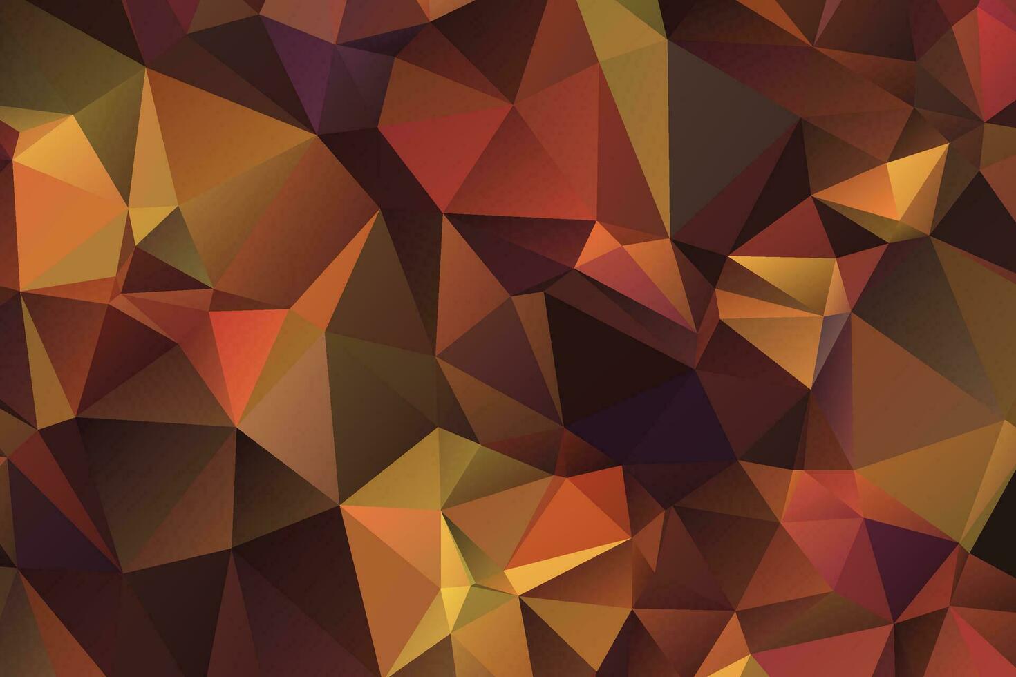 abstrakt bakgrund, låg poly texturerad triangel former i slumpmässig mönster, trendig lowpoly bakgrund vektor