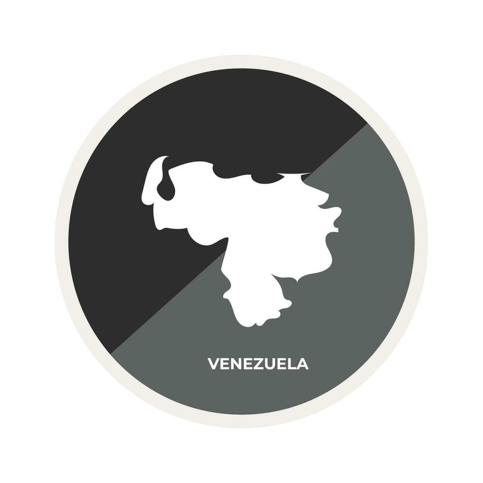 venezuela ikon, är en vektor illustration, mycket enkel och minimalistisk. med detta venezuelansk ikon du kan använda sig av den för olika behov. huruvida för PR behov eller visuell design syften