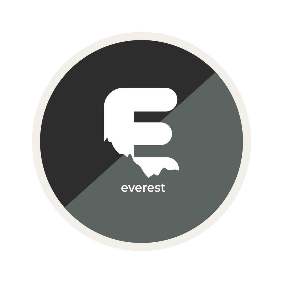 Everest Symbol, ist ein Vektor Illustration, sehr einfach und minimalistisch. mit diese Everest Symbol Sie können verwenden es zum verschiedene braucht. ob zum Werbung Bedürfnisse oder visuell Design Zwecke