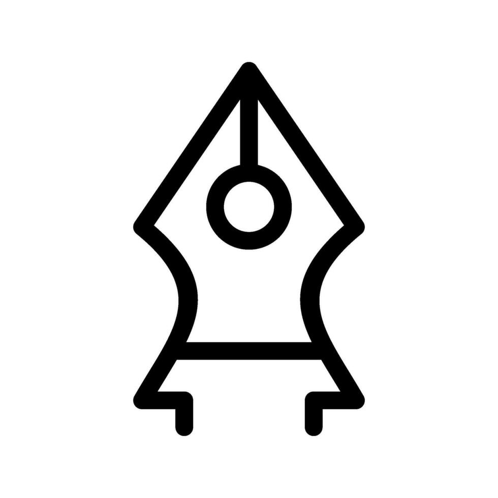 penna ikon vektor symbol design illustration