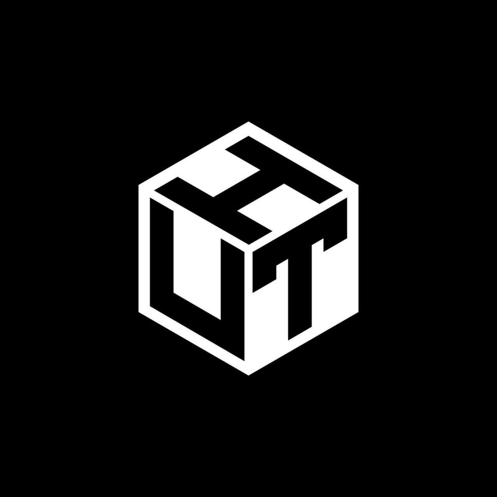 UT h brev logotyp design, inspiration för en unik identitet. modern elegans och kreativ design. vattenmärke din Framgång med de slående detta logotyp. vektor