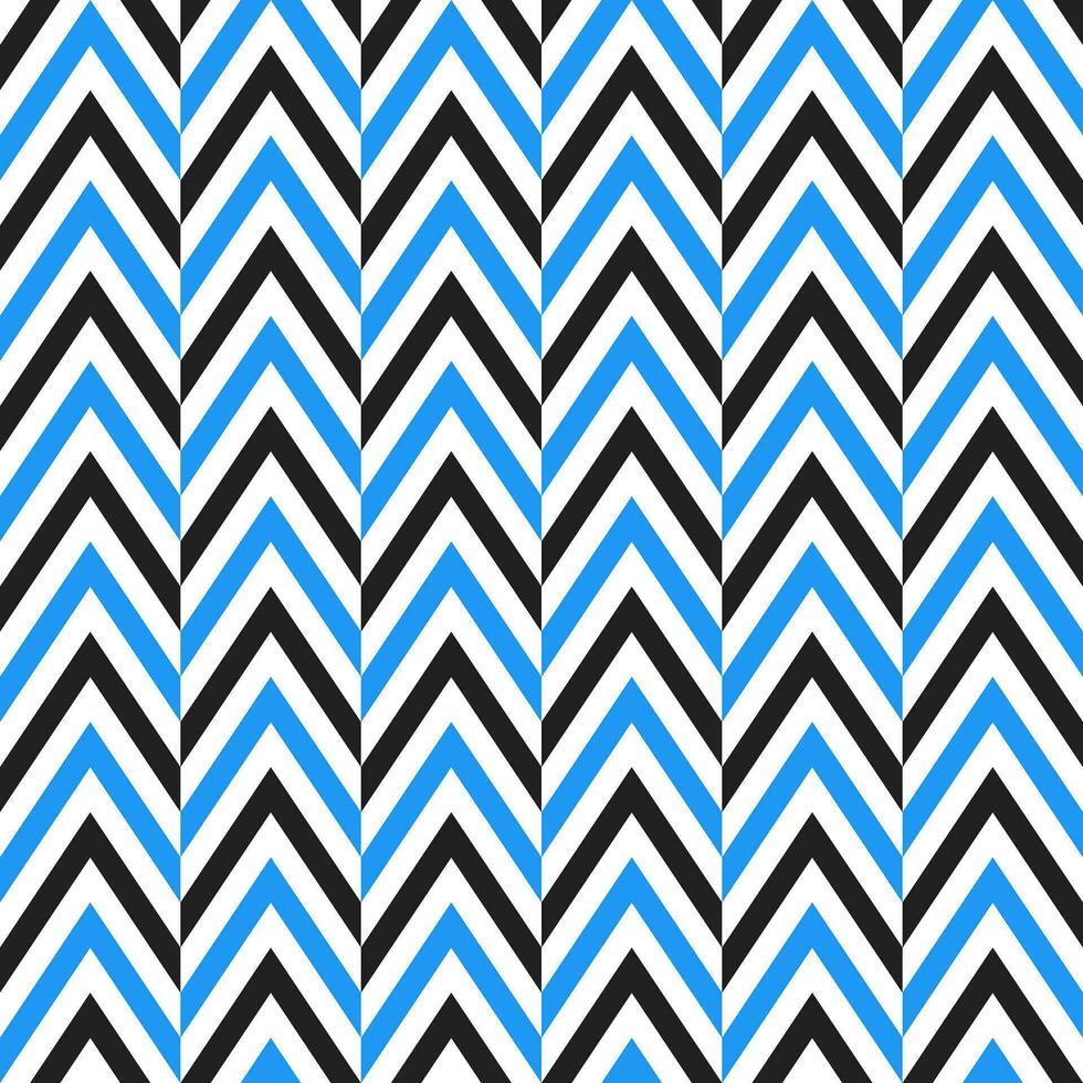 blå och svart fiskbens mönster. fiskbens vektor mönster. sömlös geometrisk mönster för Kläder, omslag papper, bakgrund, bakgrund, gåva kort.