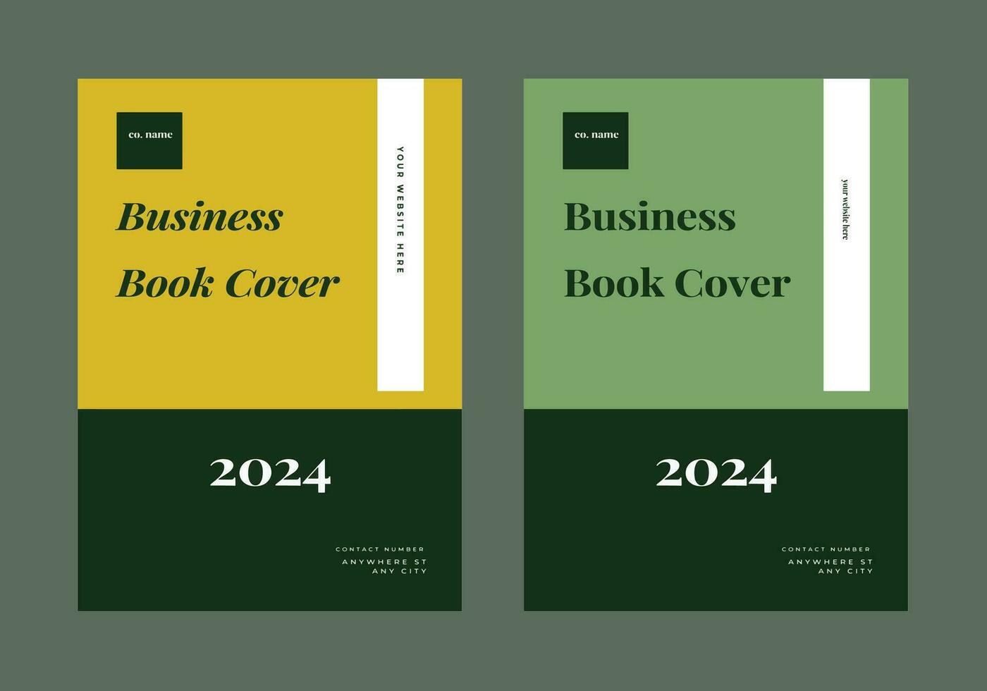 Geschäft Buch und Broschüre Startseite Design Vorlage vektor