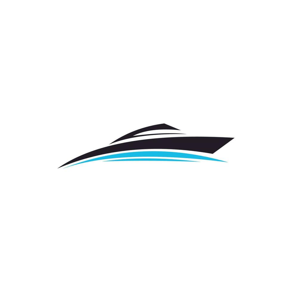 Schiff Vektor Logo Grafik abstrakt modern