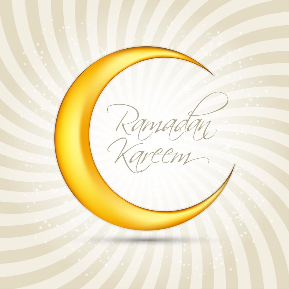 ramadan kareem bakgrundsdesign. vektor illustration