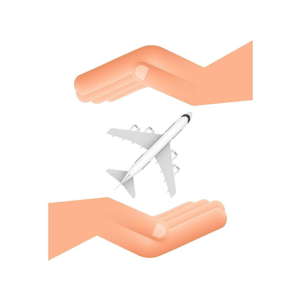 flygplan hand ikon, bra design för några syften. hand dragen papper flygplan. kontinuerlig linje teckning. rörelse grafik ikon. 4k vektor