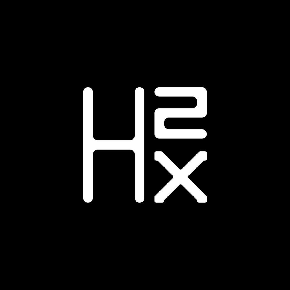 hzx brev logotyp vektor design, hzx enkel och modern logotyp. hzx lyxig alfabet design