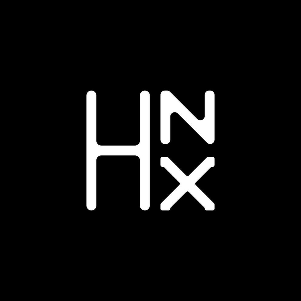 hnx brev logotyp vektor design, hnx enkel och modern logotyp. hnx lyxig alfabet design